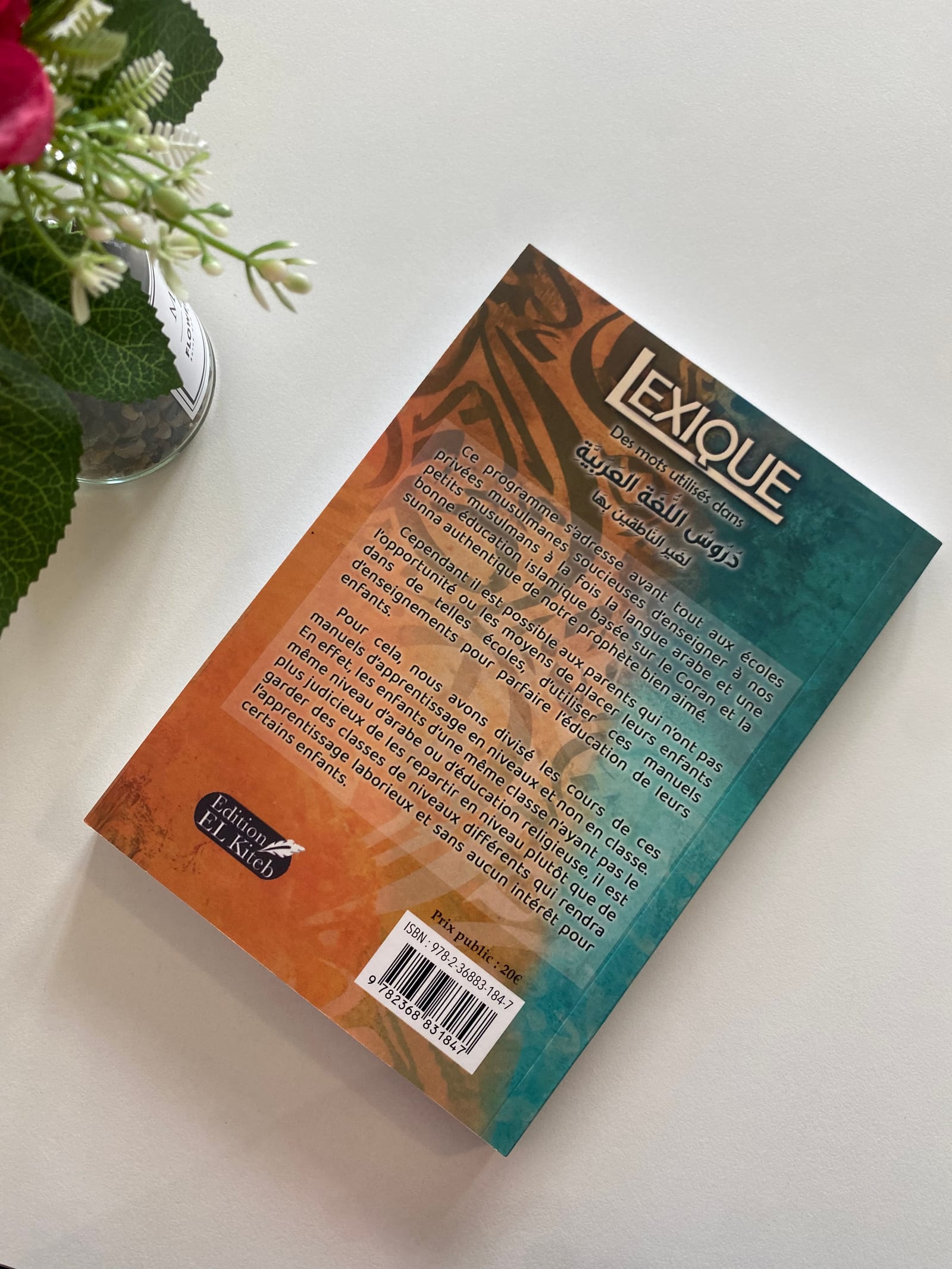 Lexique des mots utilisés dans les cours de langue arabe pour non arabophones — Kitaberie, vue produit vue 2