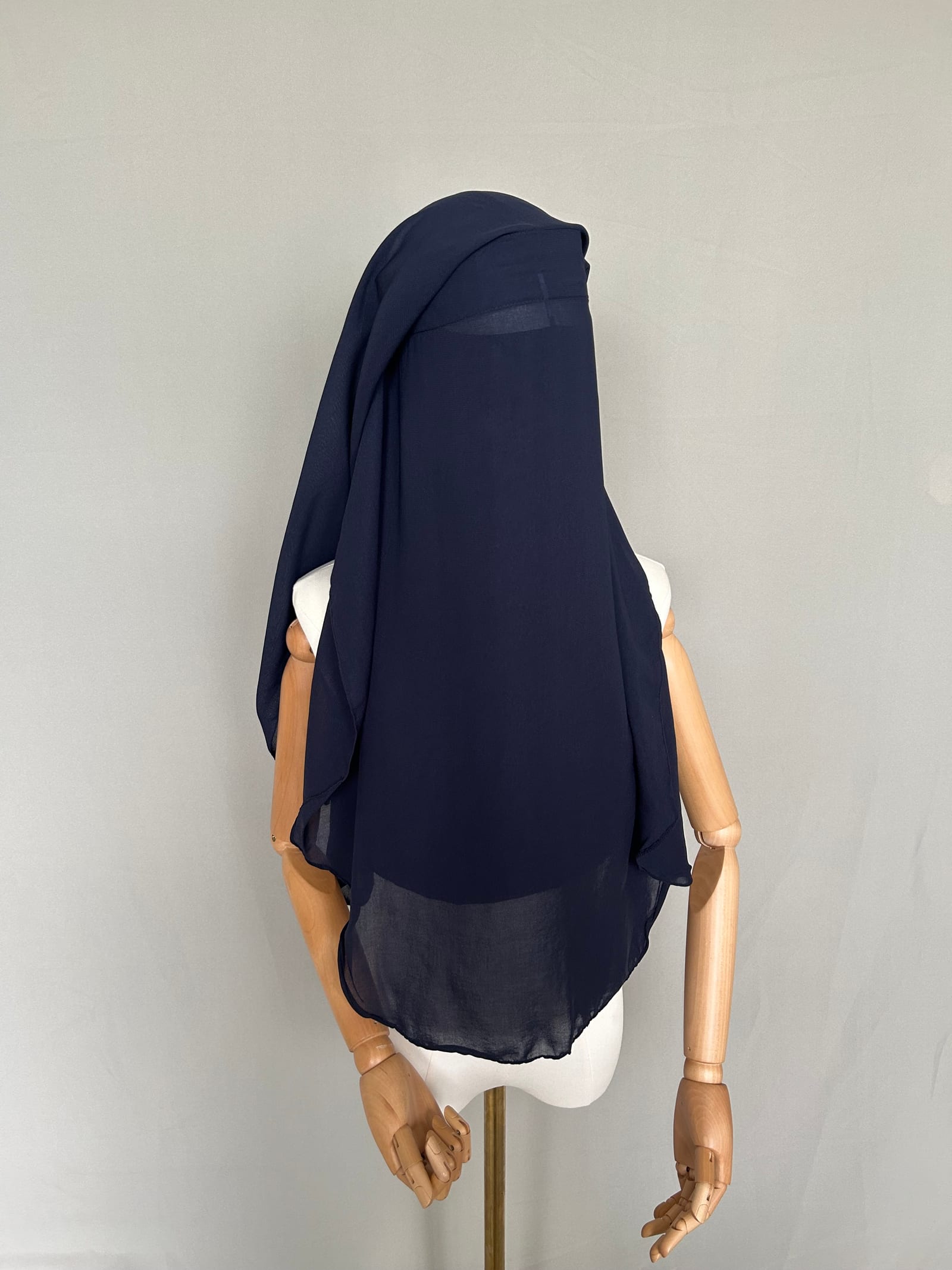 Niqab saoudien origine - Marine — Kitaberie, vue produit vue 2