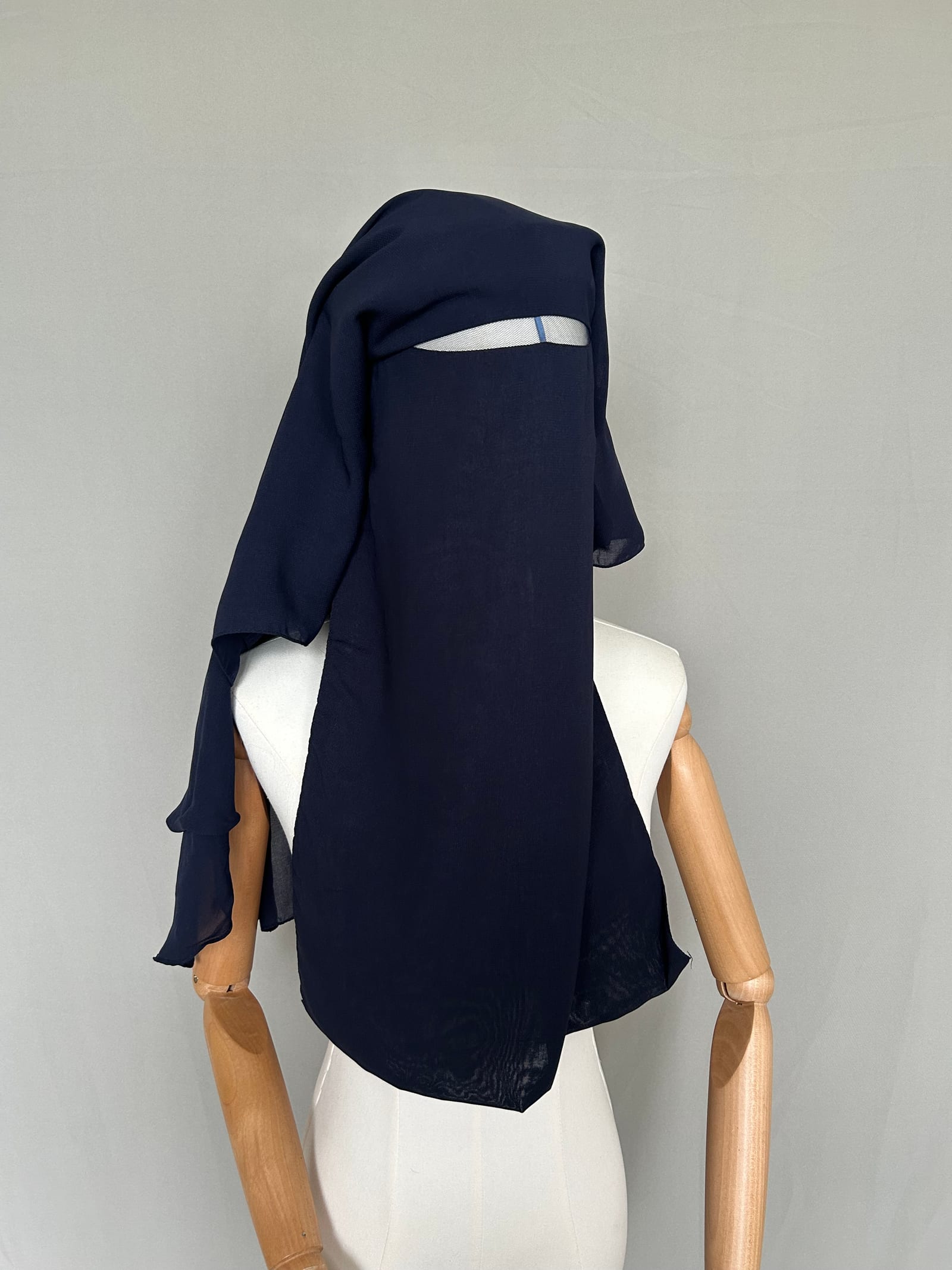 Niqab saoudien origine - Marine — Kitaberie, vue produit