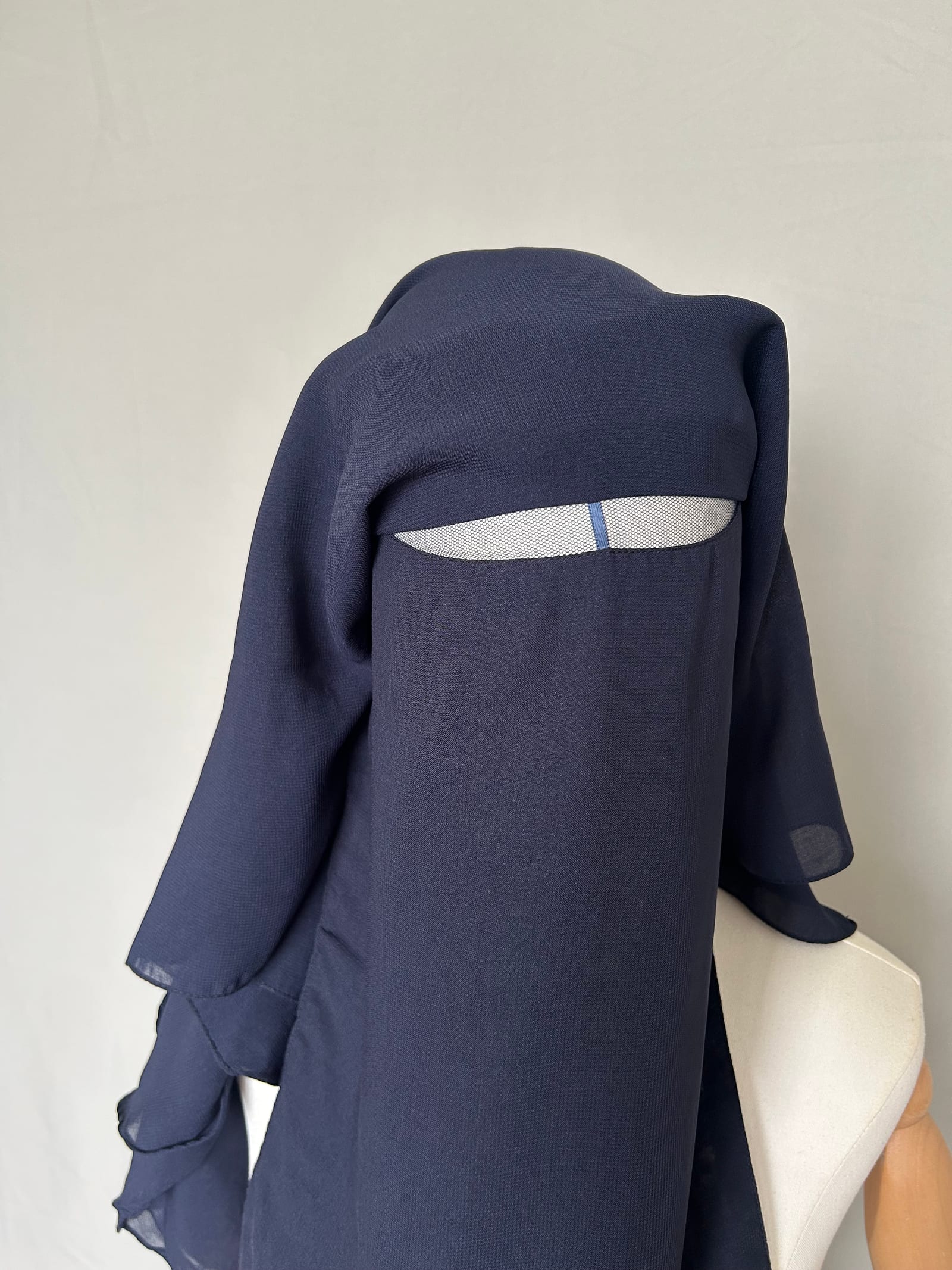 Niqab saoudien origine - Marine — Kitaberie, vue produit vue 3