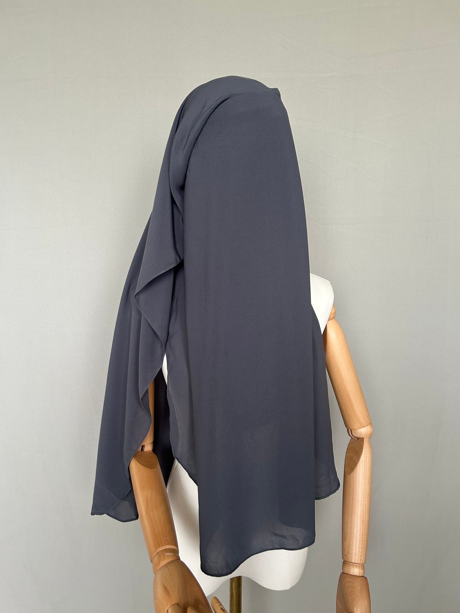 Niqab Sitar casquette repas - Anthracite  — Kitaberie, vue produit vue 2