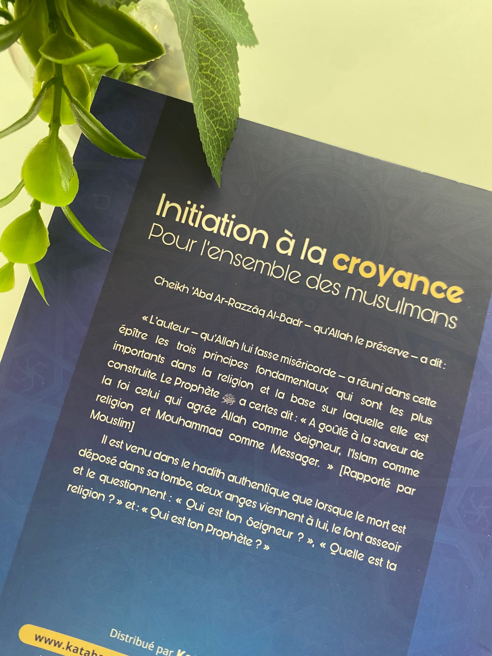 Initiation a la croyance  — Kitaberie, vue produit vue 2
